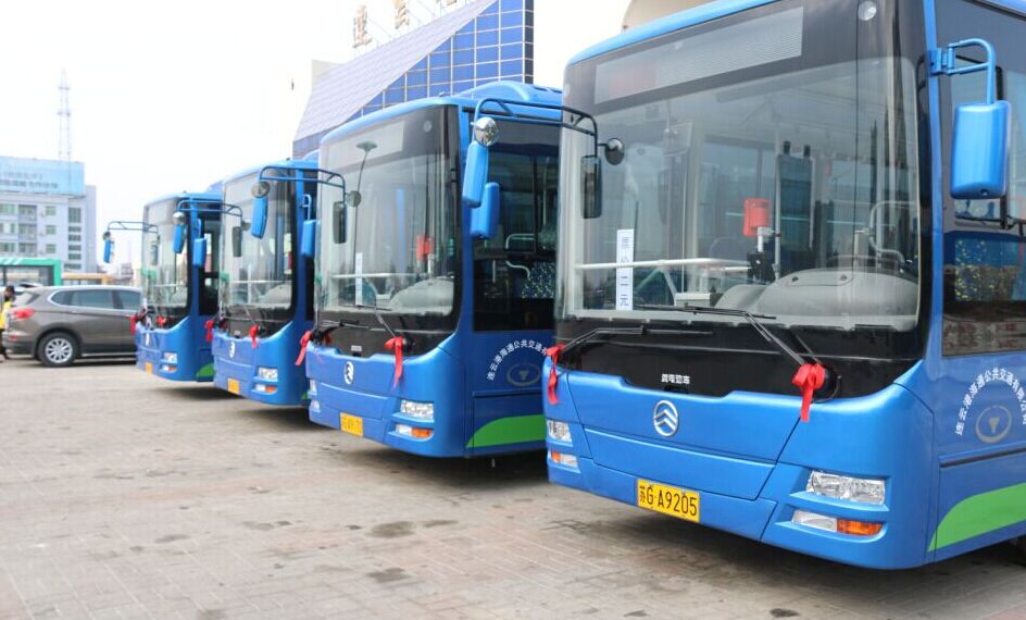 公交5路、8路、10路、23路更新新能源純電動(dòng)車輛